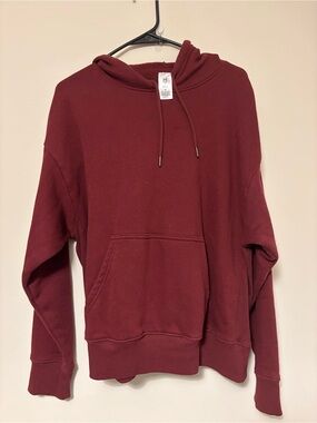 Women’s Hooded Pullover Sweatshirt - Maroon